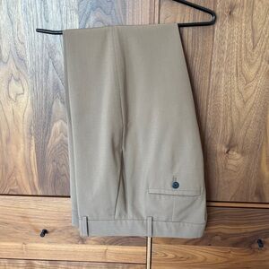 Theory Tan Cropped Pants
